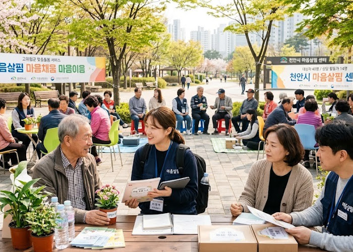 고위험군 맞춤돌봄 마음살핌 — 상담과 정서지원 활동