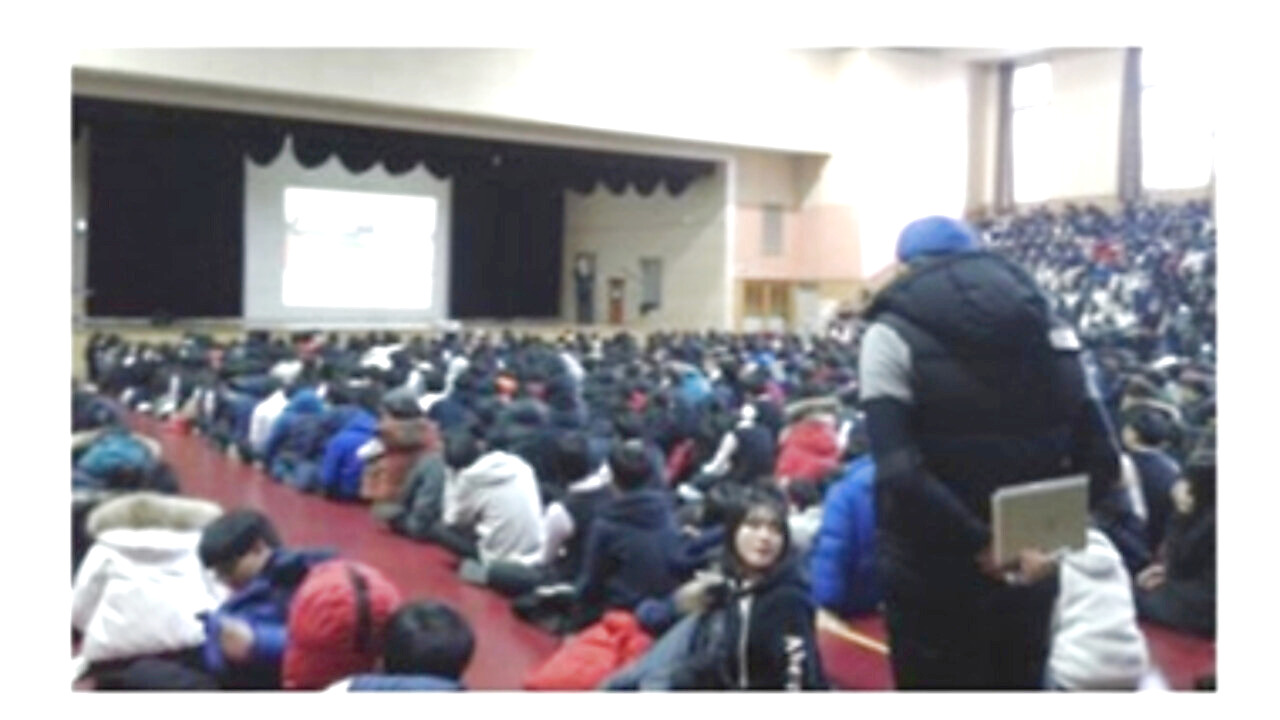 2015. 12. 11. 천안 용곡중학교 학생 생명존중교육 현장