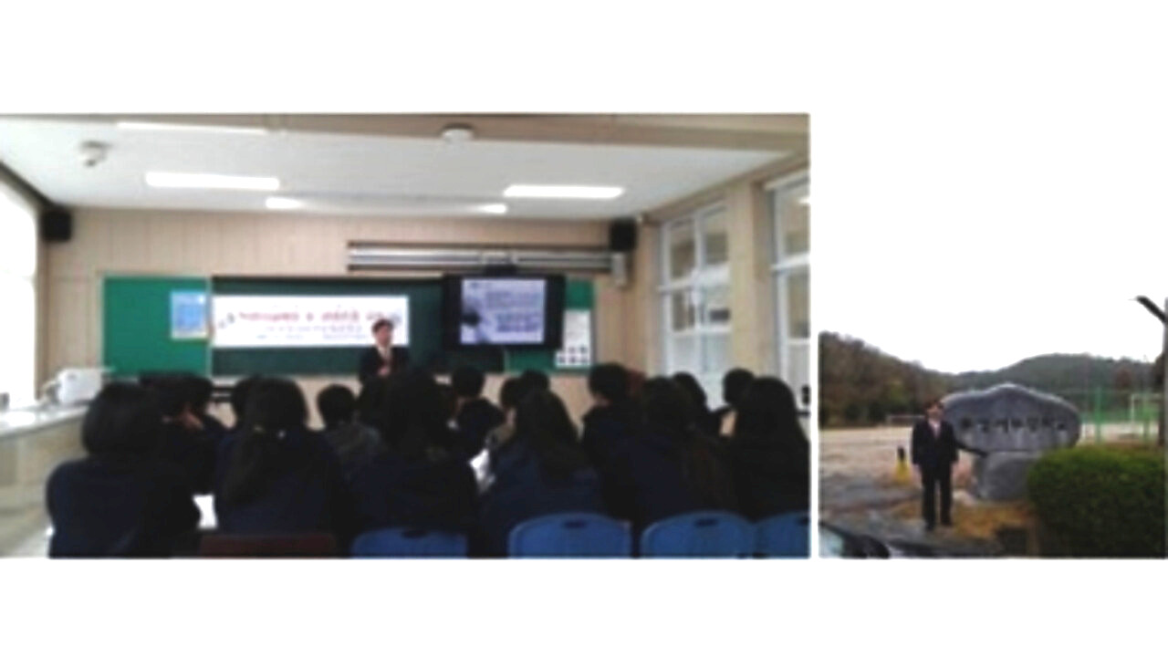 2015. 11. 25. 홍성서부중학교 학생 생명존중교육 현장