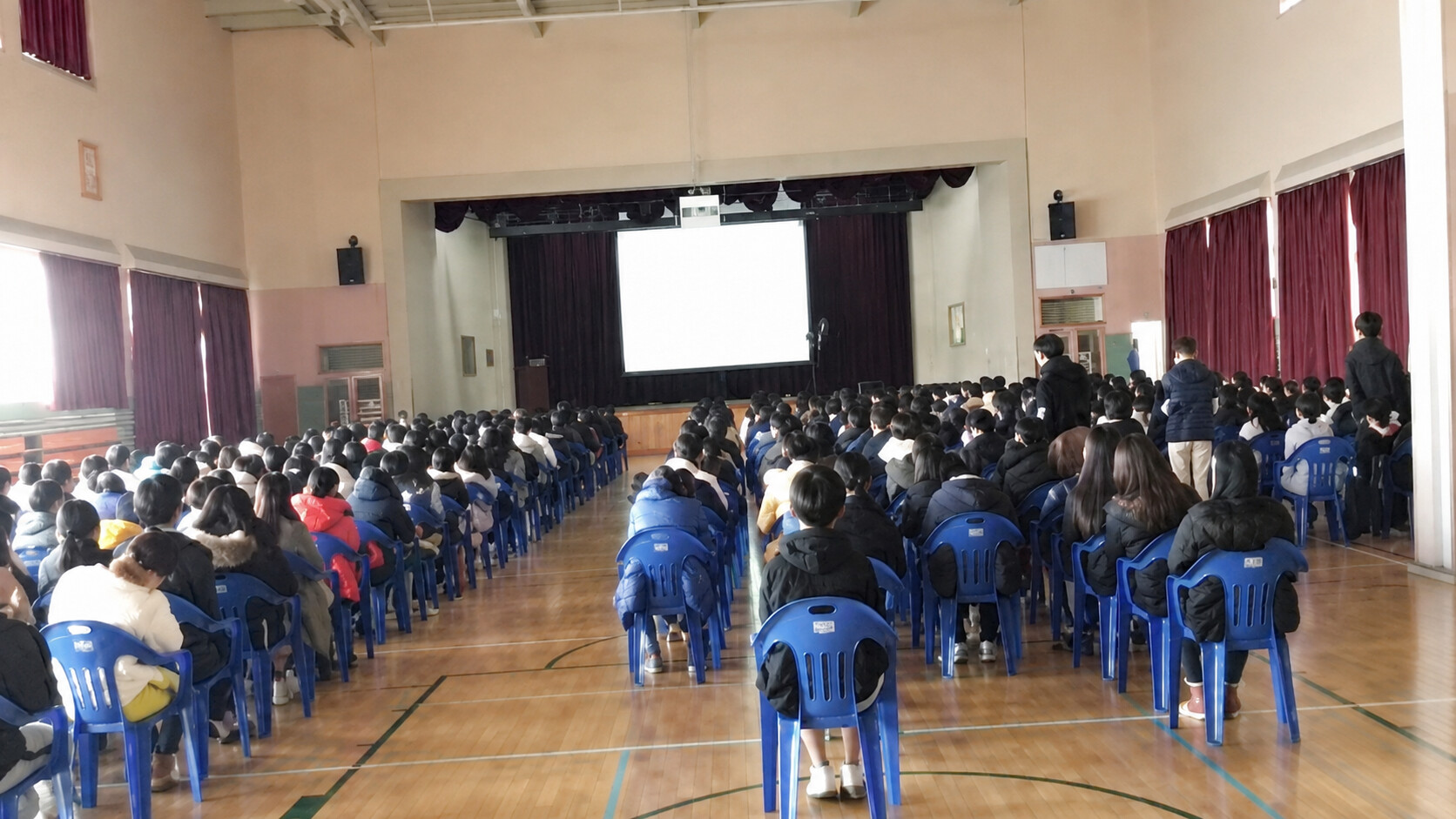 2015. 11. 10. 장항중학교 학생 생명존중교육 현장