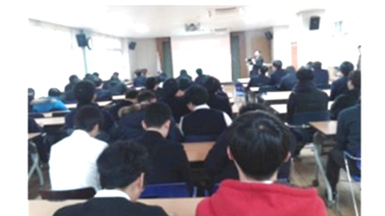 2015. 11. 23. 온양고등학교 학생 생명존중교육 현장