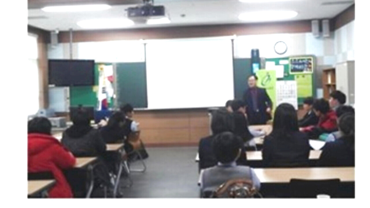 2015. 11. 15. 원이분교중학교 학생 생명존중교육 현장