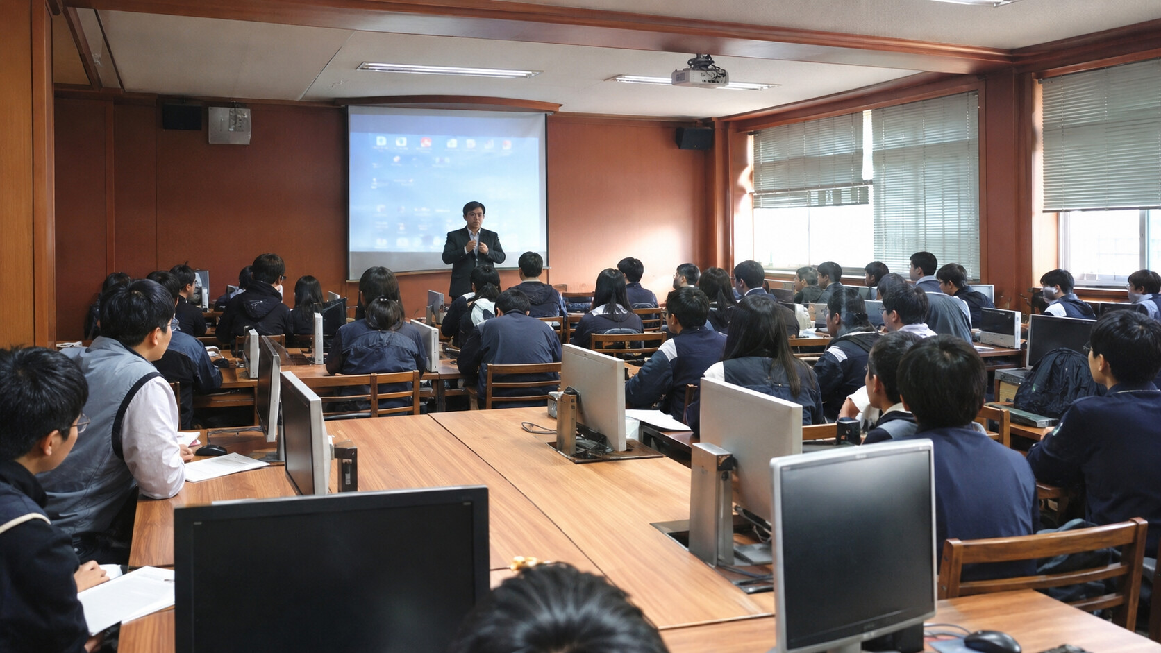 2015. 10. 27. 예산 광시중학교 학생 생명존중교육 현장