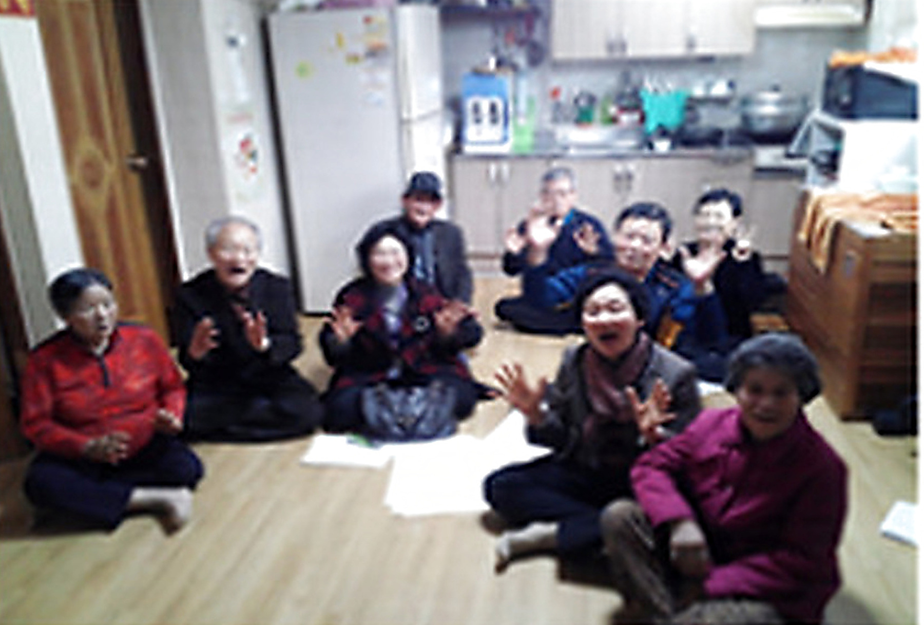 쌍용1동 광명아파트 경로당 생명존중교육 현장 1