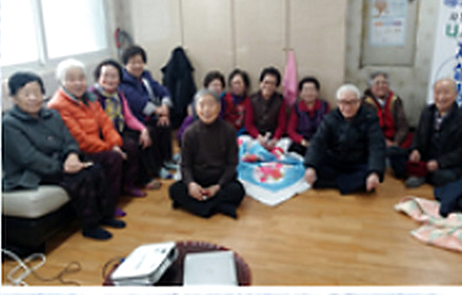 불당 대원칸타빌아파트 경로당 생명존중교육 현장 1