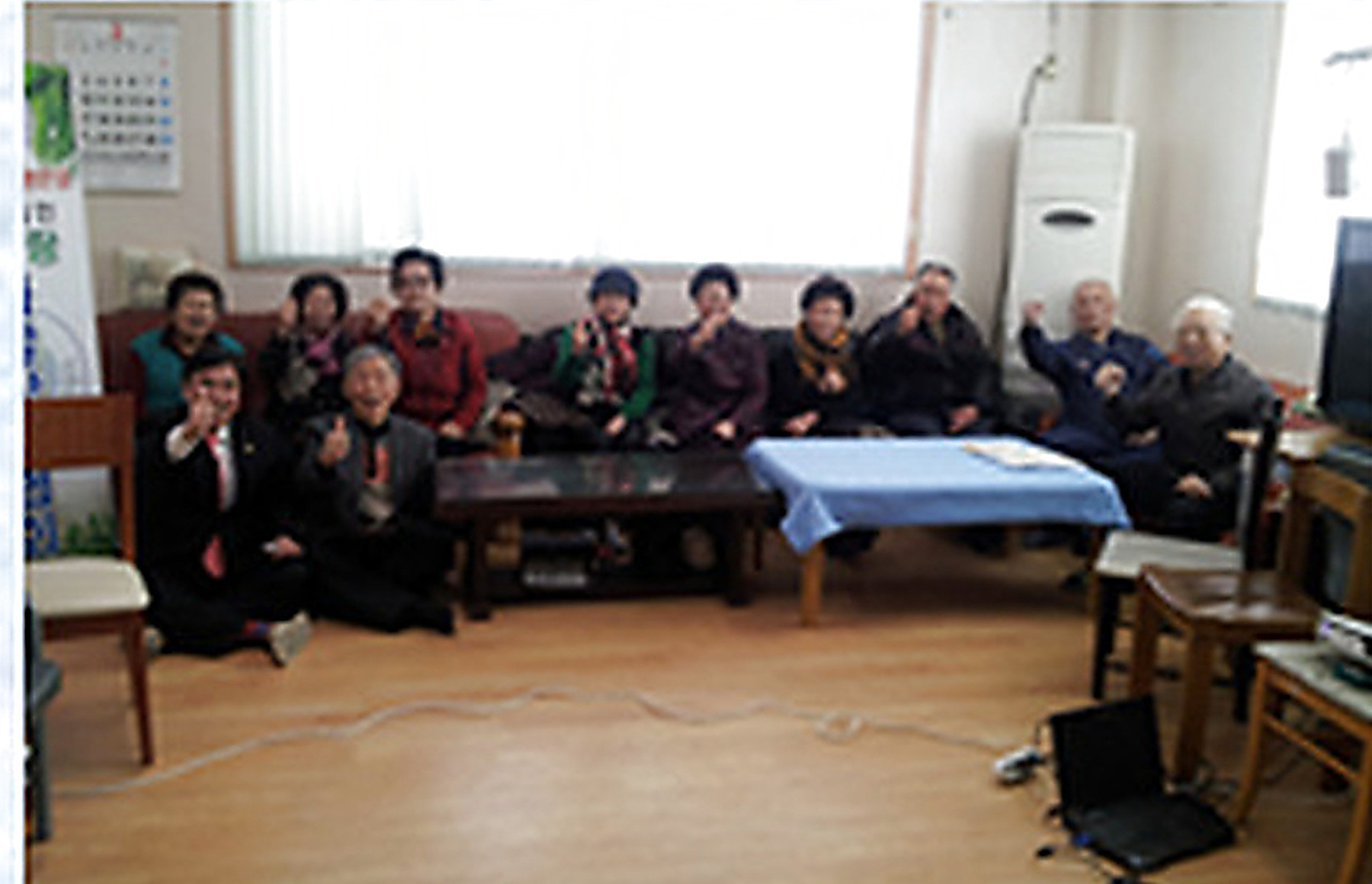청당 벽산블루밍아파트 경로당 생명존중교육 현장 1