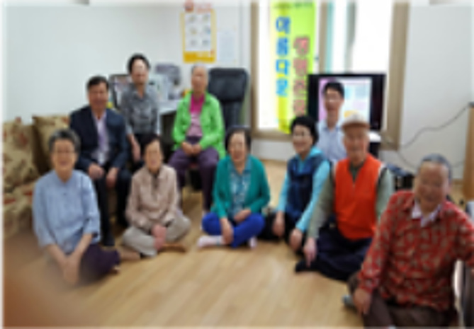 쌍용2동 현대아파트 경로당 생명존중교육 현장 2