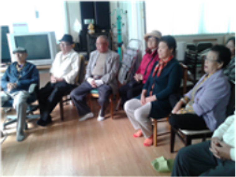 계룡푸른마을아파트 경로당 생명존중교육 현장 2
