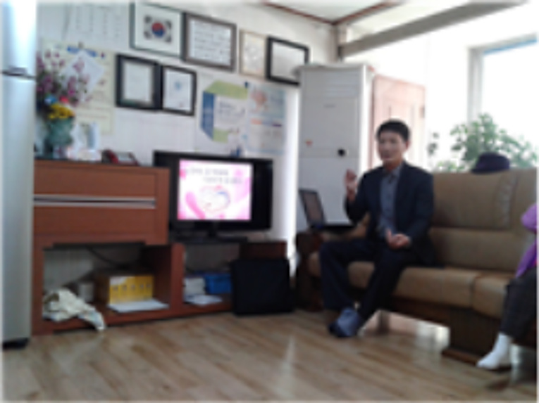 신당동 코아루아파트 경로당 생명존중교육 현장 3