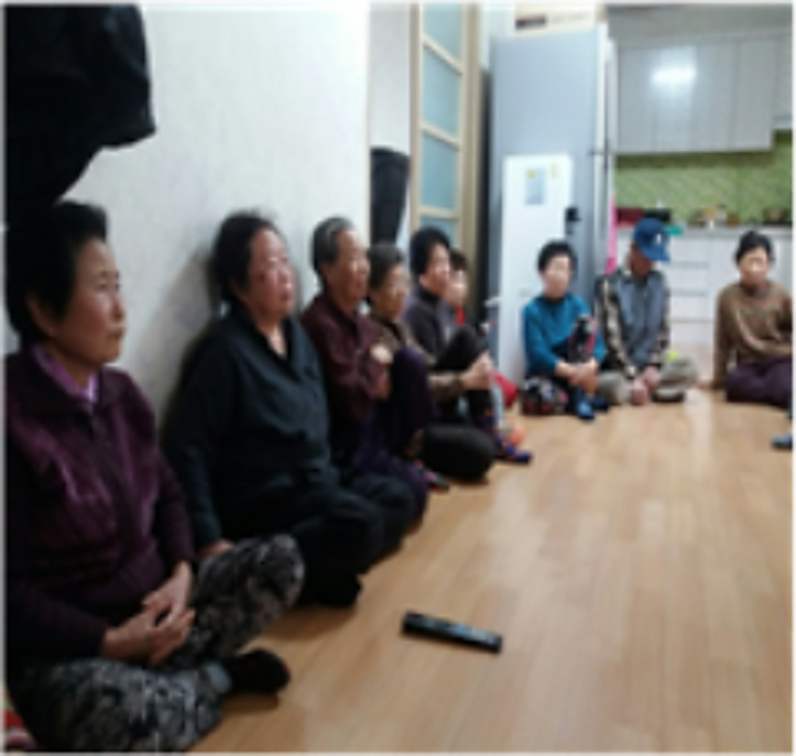 성환10리 경로당 생명존중교육 현장 2