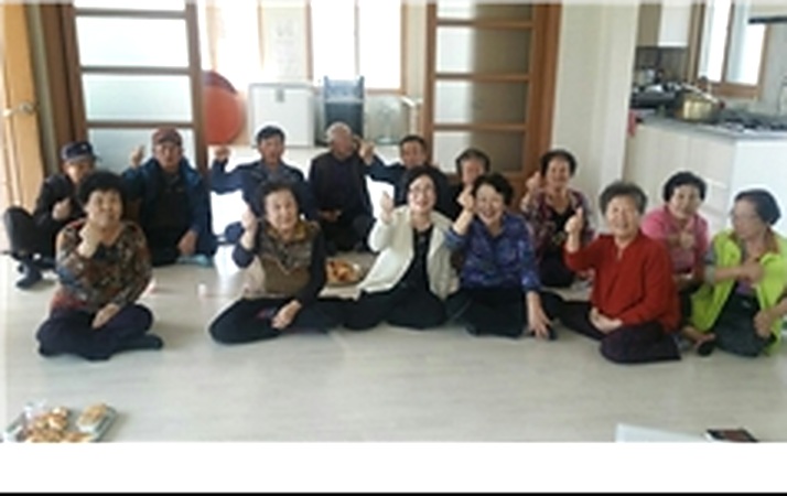 목천읍 동리 경로당 생명존중교육 현장 1