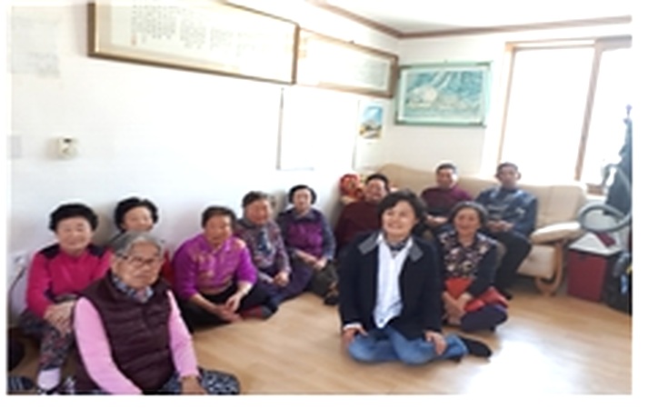 목천읍 송전 경로당 생명존중교육 현장 2