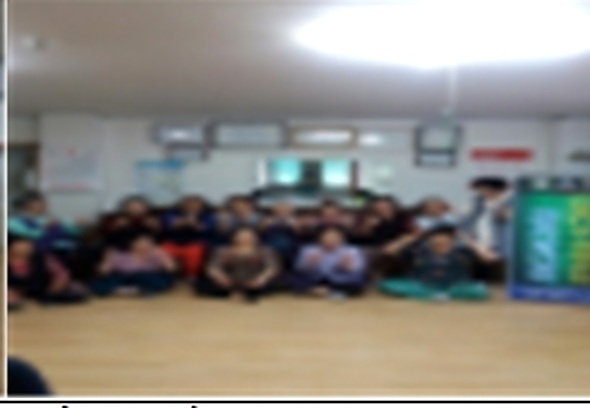 쌍용3동 주공7단지 2차아파트 경로당 생명존중교육 현장 3