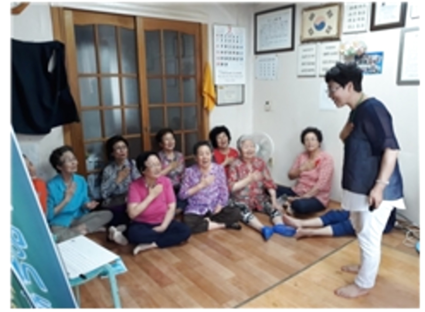 임광아파트 경로당 생명존중교육 현장 2