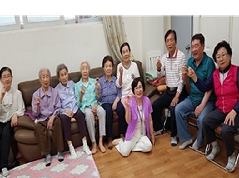 세광엔리치빌2차아파트 경로당 생명존중교육 현장 3