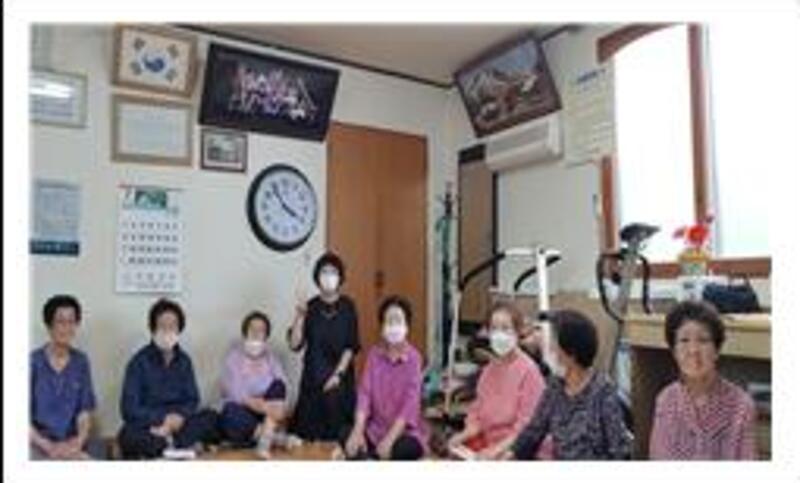 신안중앙 경로당 생명존중교육 현장 3