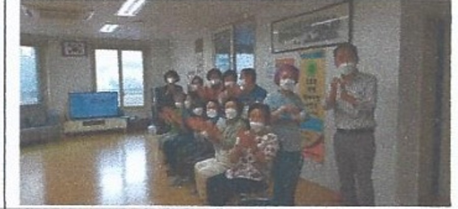 불당시티프라디움3차아파트 경로당 생명존중교육 현장 3