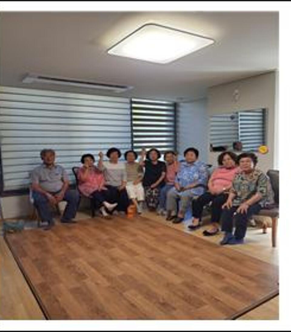 백석3차 아이파크 경로당 생명존중교육 현장 2