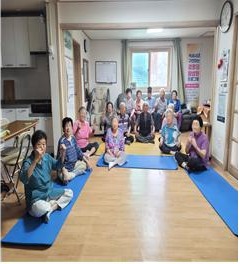 화령 경로당 생명존중교육 현장 2