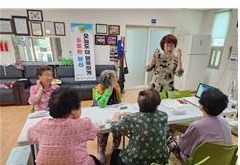 불당동 경로당 생명존중교육 현장 3