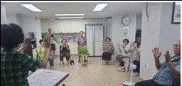 안서 어울림아파트 경로당 생명존중교육 현장 1