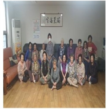 두정늘푸른극동아파트 경로당 생명존중교육 현장 1