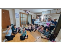 원성1·2통 노인회관 생명존중교육 현장 2